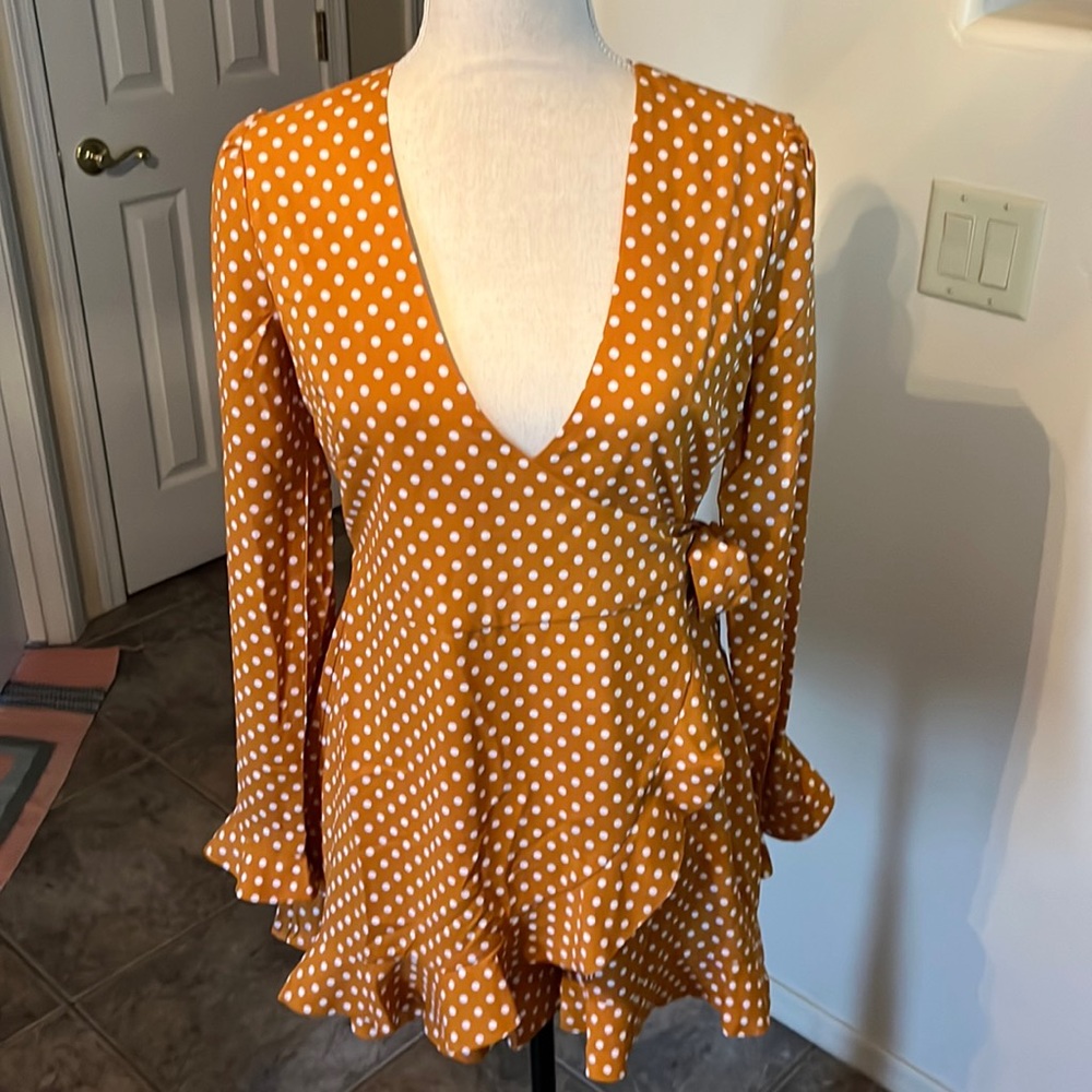 Polka dot jumper !